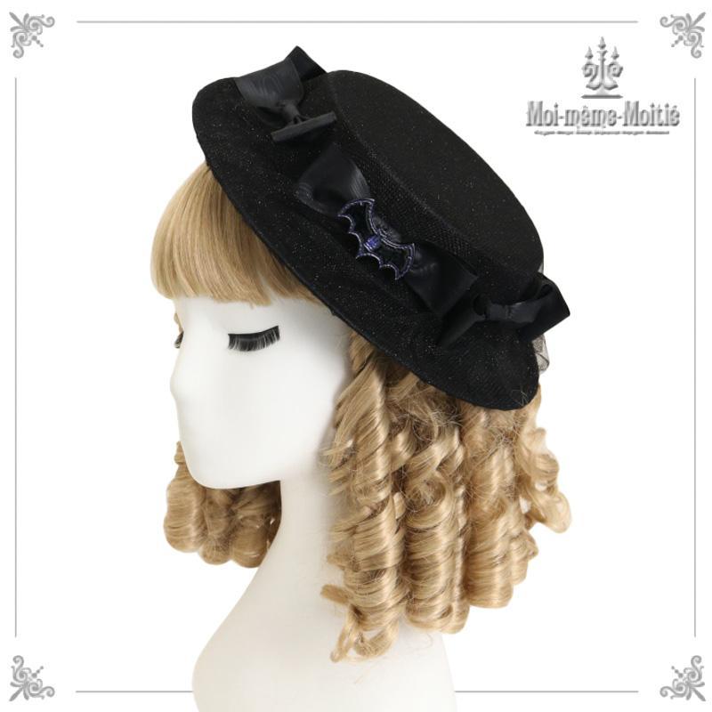 Bat Charm Ribbon Hat by Moi-même-Moitié