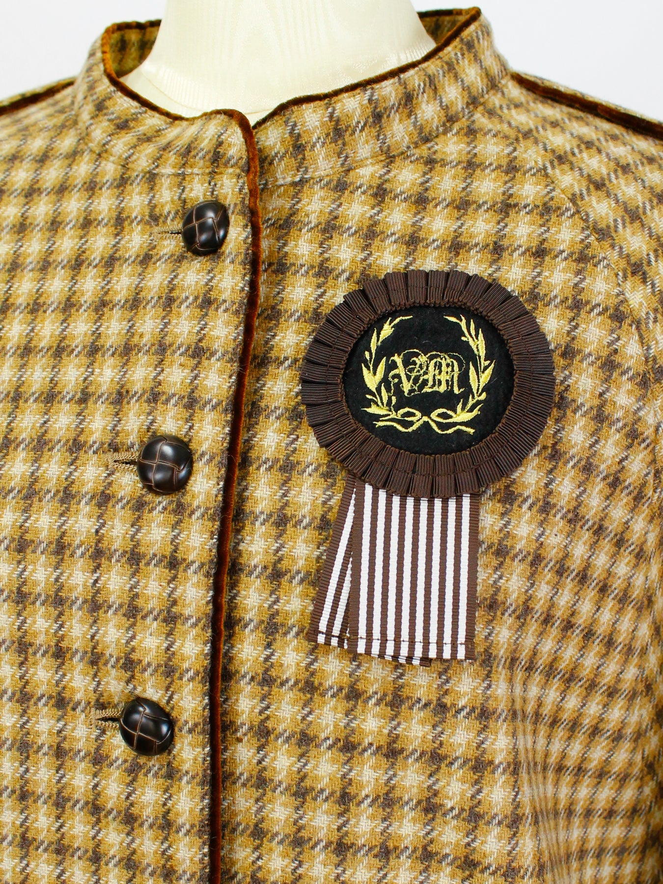 Sherlock Rosette Brooch by Victorian Maiden