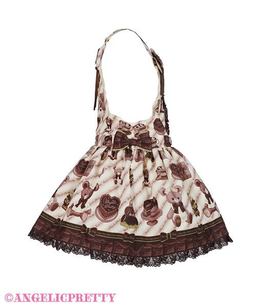 Bear's Chocolaterie Salopette by Angelic Pretty