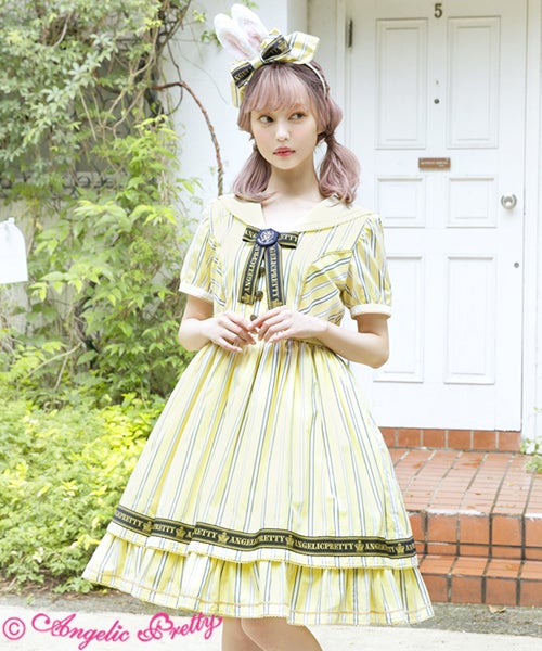 Bunny College Summer OP by Angelic Pretty