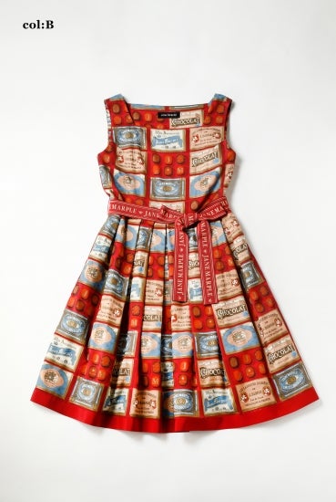 Chocolat Classique Square Neck JSK by Jane Marple
