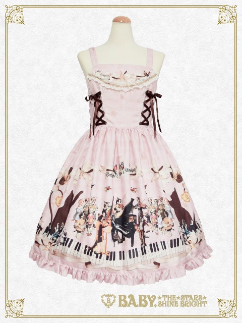 RT-6231808264　BABY Meow Meow Symphony Meow Meow Symphony Lace up JSK by Baby, the Stars Shine Bright