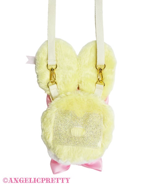 Lyrical Bunny Face Pouch (2021) by Angelic Pretty
