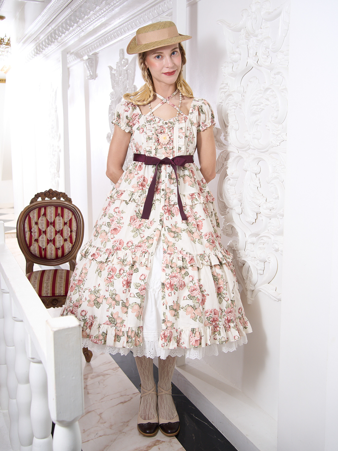 Afternoon Berry Henrietta OP by Victorian Maiden