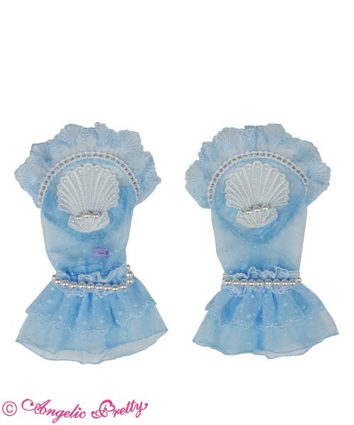 Pearl Shell Arm Warmers by Angelic Pretty