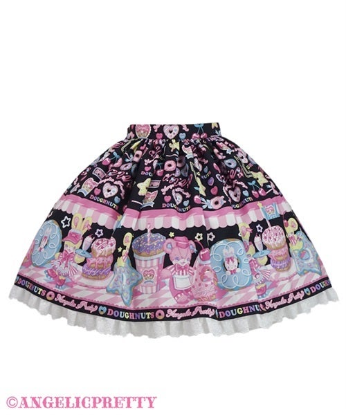 Toy's Donut Diner Skirt by Angelic Pretty