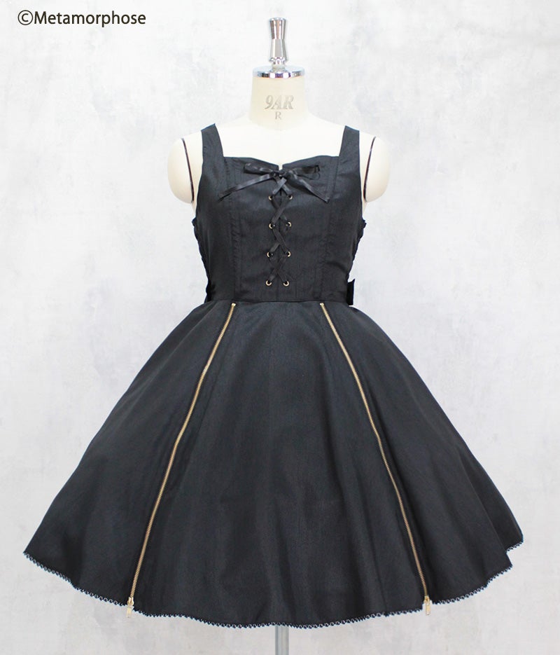 Nostalgia Gothic Zipper JSK by Metamorphose Temps de Fille