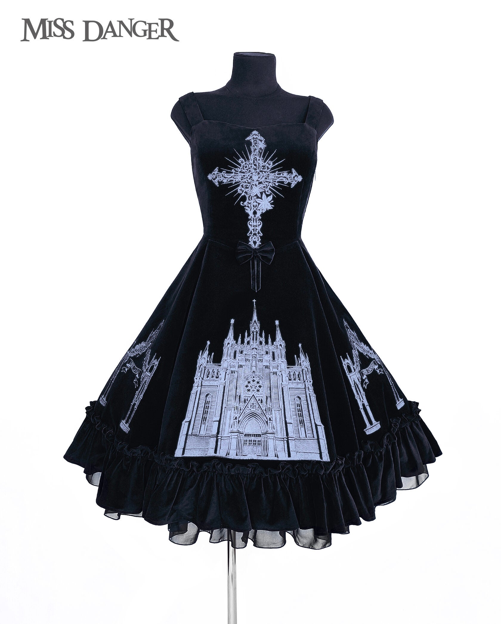 Miss Danger ~ Eternal Gothic Cathedral JSK by Indie Brand