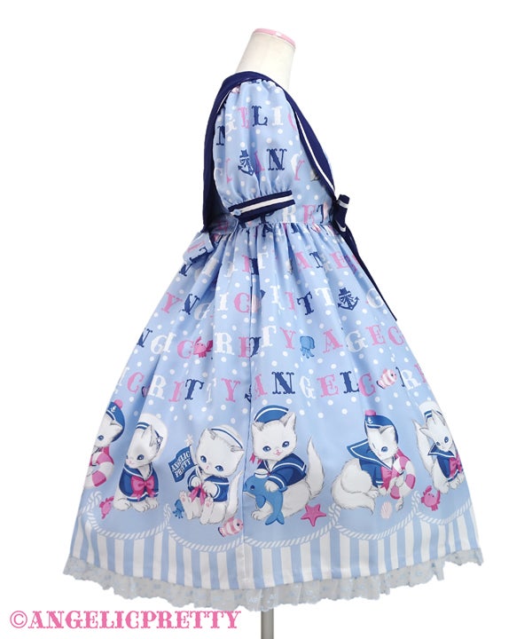 Sailor Marine Kitten OP by Angelic Pretty