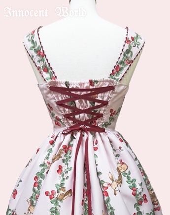 Strawberry Fields Striped JSK by Innocent World