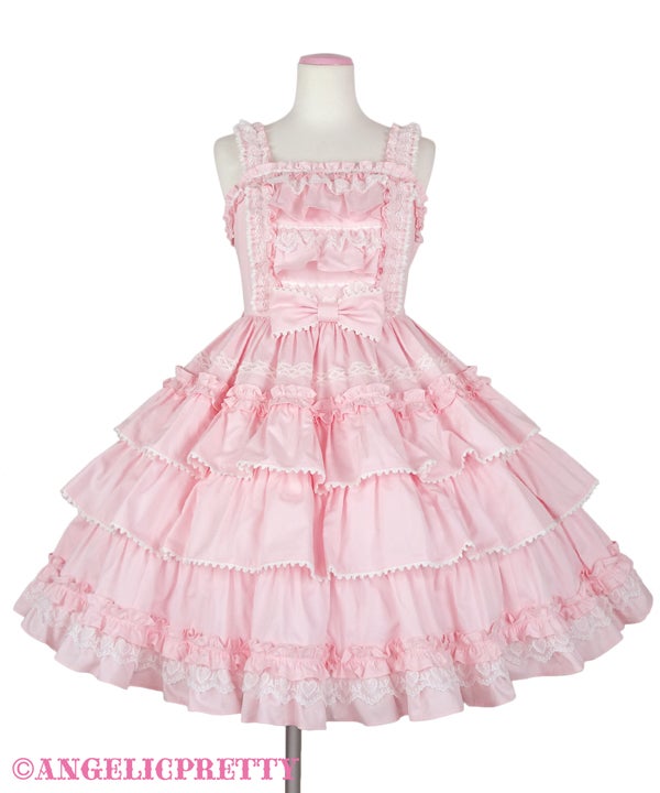 Pretty Frill JSK (Plain) by Angelic Pretty
