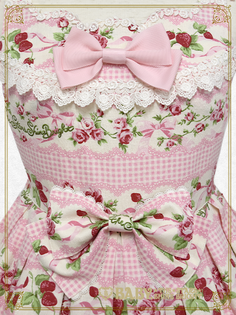 Sweetie Gingham Border JSK I (2018) by Baby, the Stars Shine Bright
