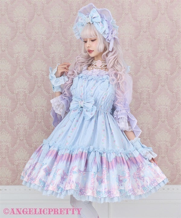 Into a Dream Carnival Shirring JSK by Angelic Pretty