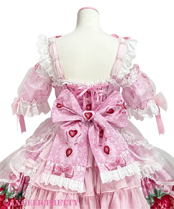 Decoration Strawberry JSK Set by Angelic Pretty