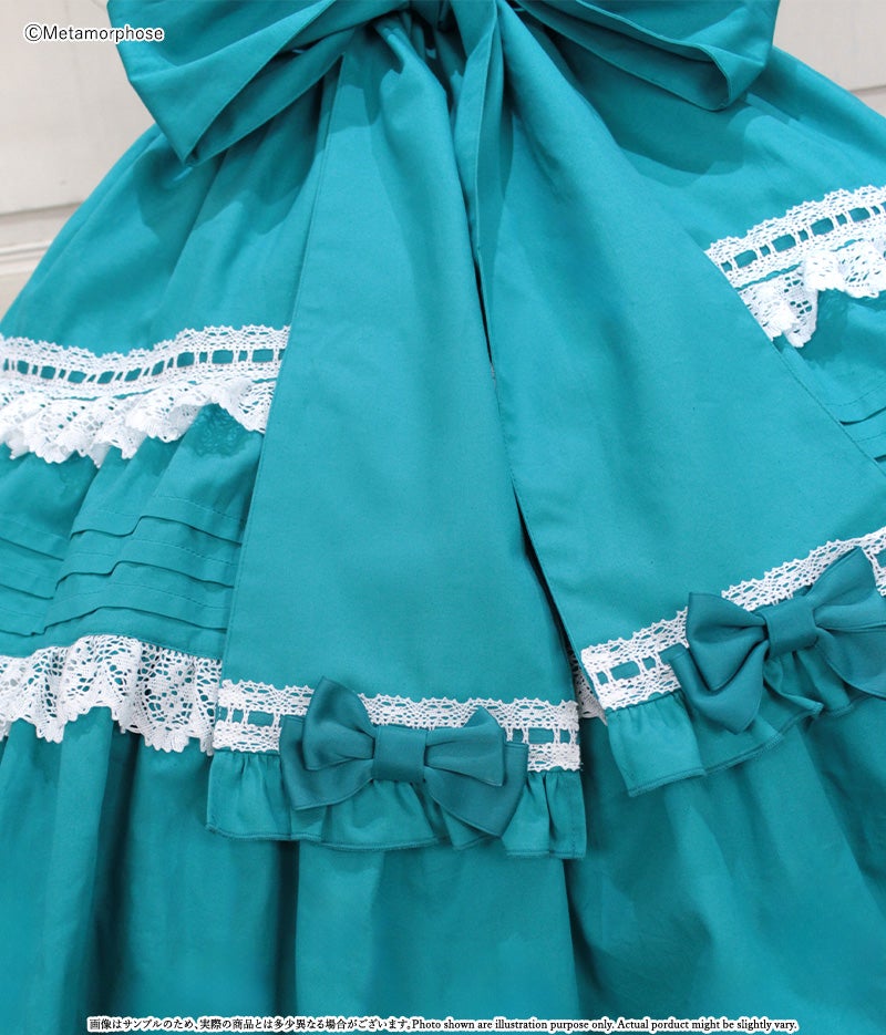 Ladder Lace Pintuck Ribbon JSK by Metamorphose Temps de Fille