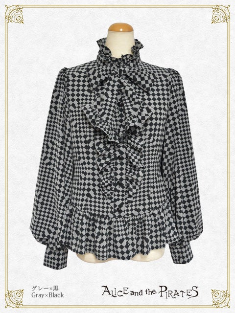 ALICE and the PIRATES ブラウス Labyrinth of Diamonds Blouse by Alice and the Pirates
