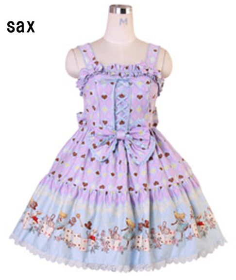 Trump Alice Lace Up JSK (L483) by Bodyline