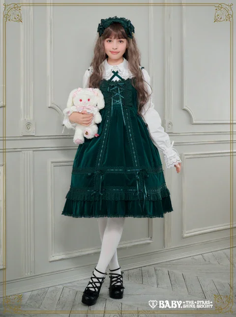 Velveteen Babydoll JSK (2024) by Baby, the Stars Shine Bright