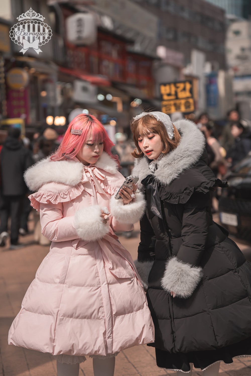 Baroque ~ Marshmallow Puff Frill Coat by Indie Brand