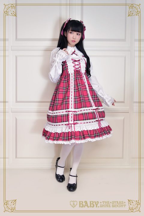 Tartan Check Babydoll JSK (2025 limited) by Baby, the Stars Shine