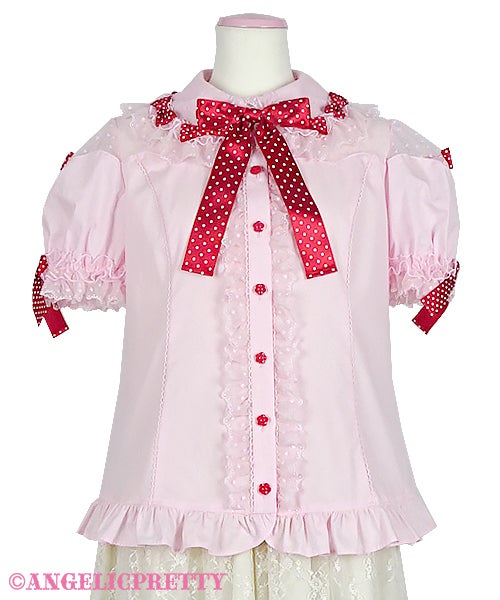 Scalloped Tulle Blouse by Angelic Pretty