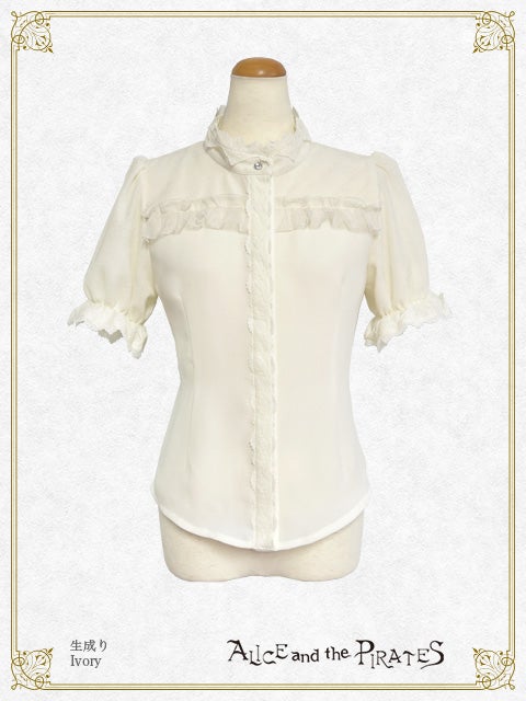 ALICE and the PIRATES トーションレースリボンタイブラウス Reminiscence Blouse by Alice and the Pirates