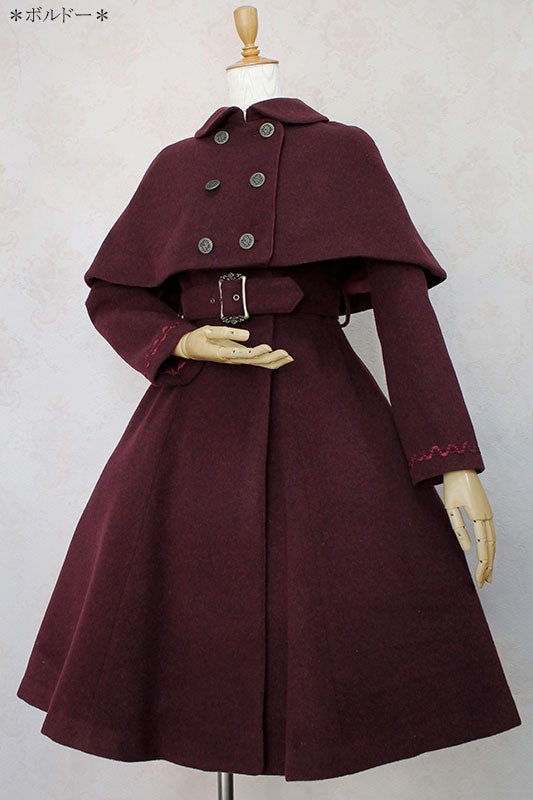 Irene Coat with Cape (2021) by Victorian Maiden