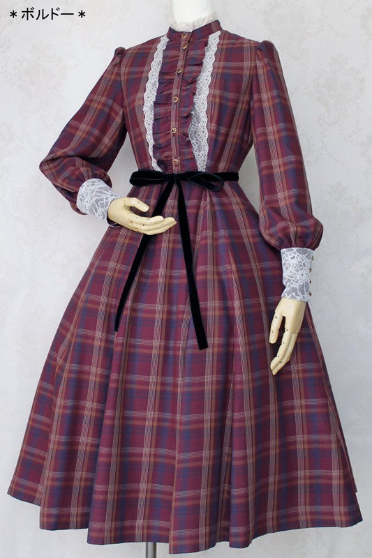 Preppy Check OP by Victorian Maiden