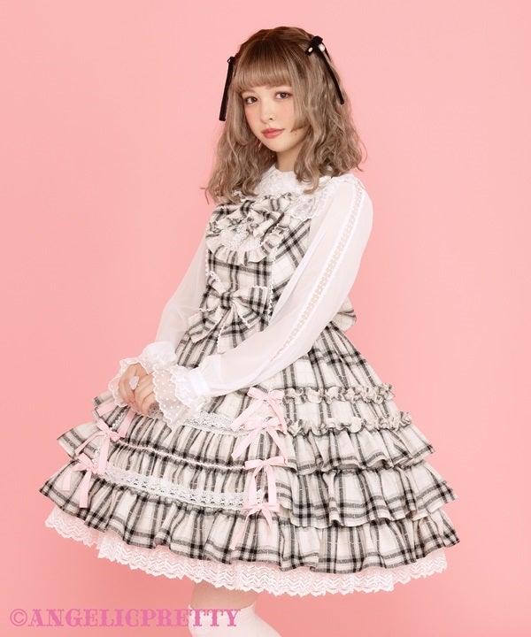Frill Frill Ribbon JSK by Angelic Pretty