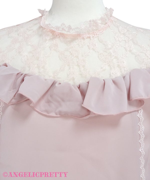 Lacy Frill Blouse (2022) by Angelic Pretty
