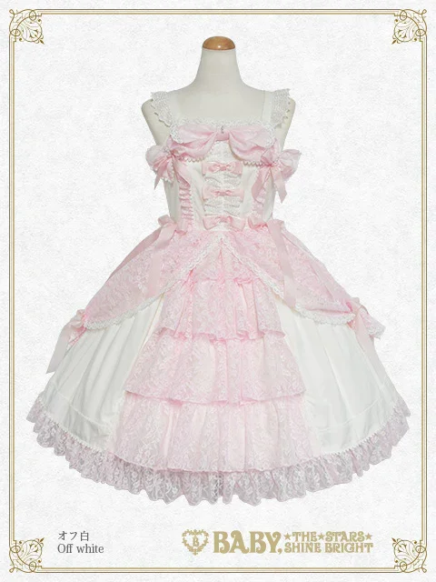 BABY Princess Lacy Bouquet JSK ヘッドドレス付き Princess Lacy Bouquet JSK by Baby, the Stars Shine Bright