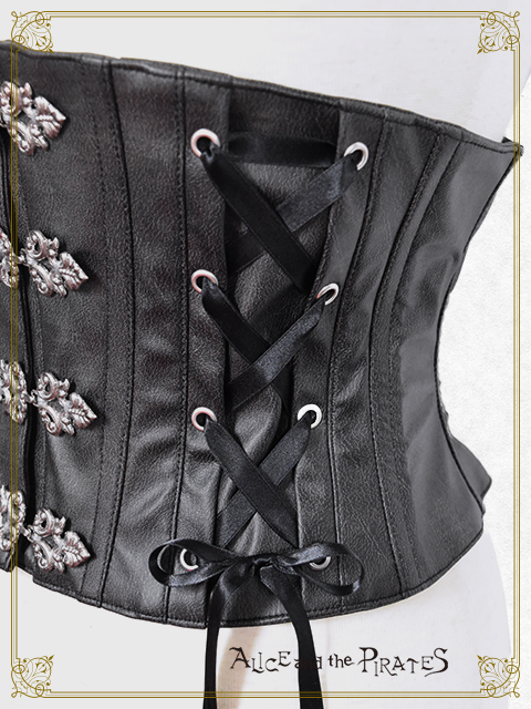 ALICE and the PIRATES レザーコルセット ALICE and the PIRATES レザーコルセット Fake Leather Corset by