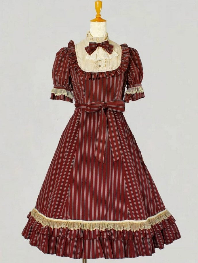 Regimental Classical Doll Half Sleeve Long OP by Victorian Maiden