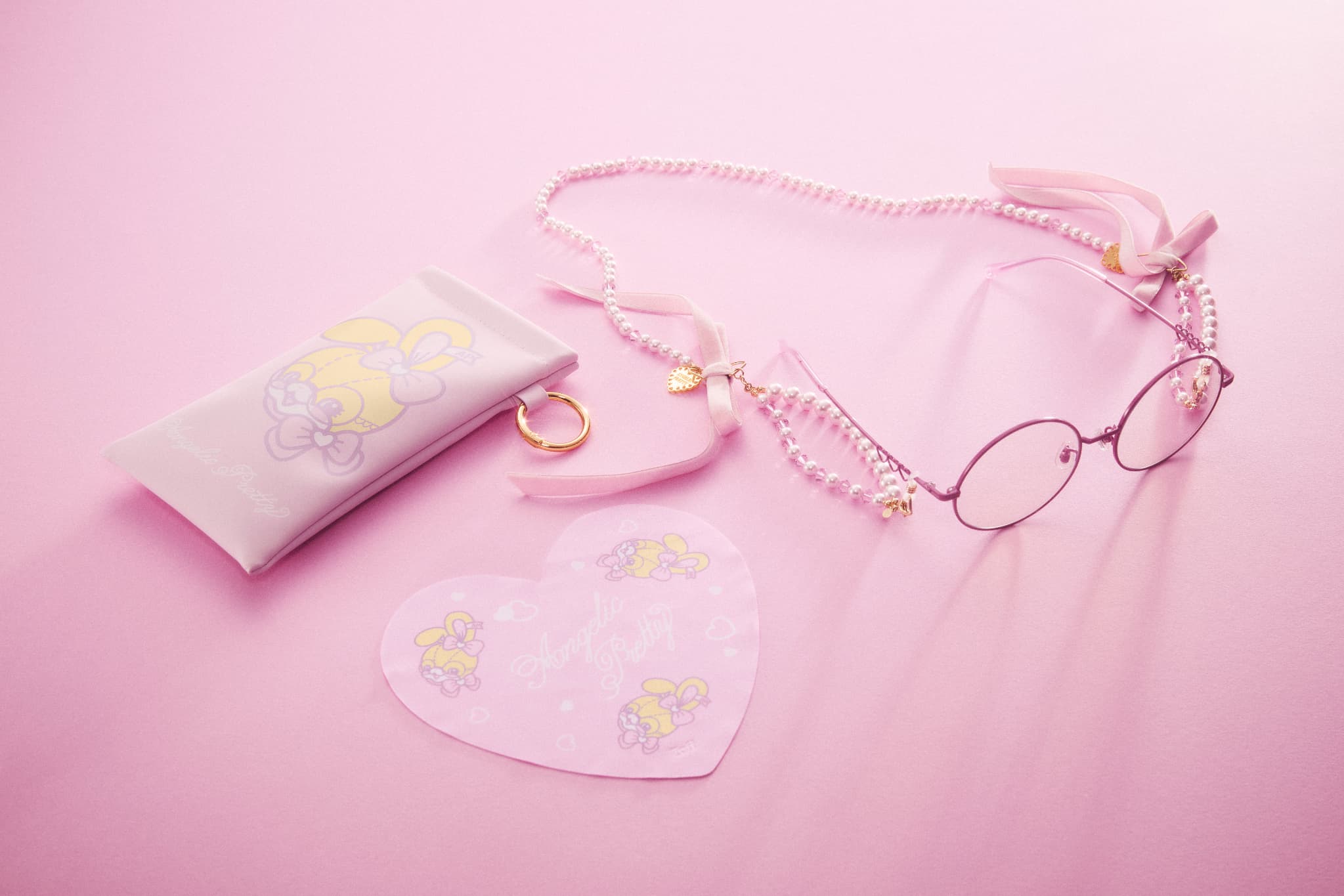 Happy Lovely Pink Glasses [Angelic Pretty x Zolita Tokyo] by