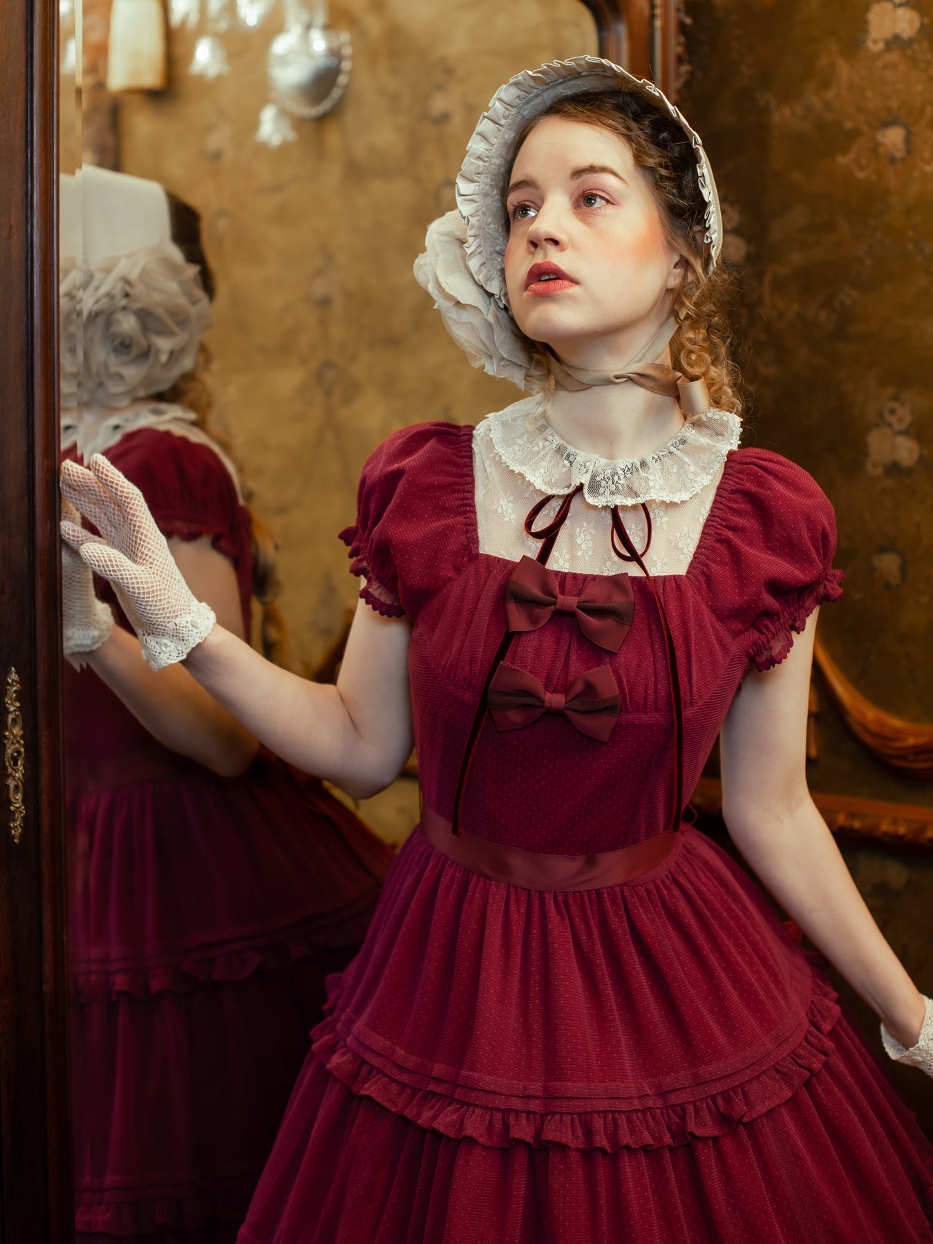 Amelia Lacy Tiered OP by Victorian Maiden