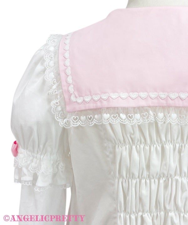 ANGELIC PRETTY Fancyスクール付けブラウス Fancy School Detachable Sleeves Blouse by Angelic Pretty