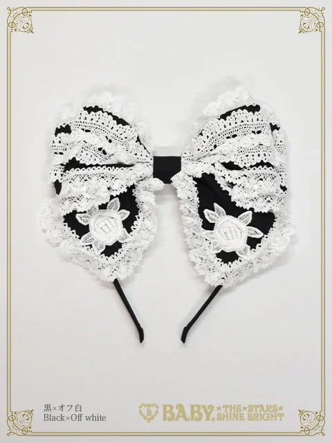ベイビー Romantic Dream Rose 黒×白 ベイビー Romantic Dream Rose 黒×白 Romantic Dream Rose JSK by Baby