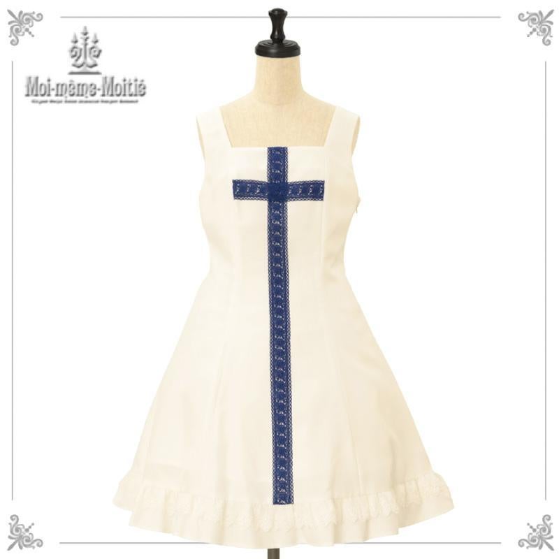 Rose Lace Cross JSK by Moi-même-Moitié