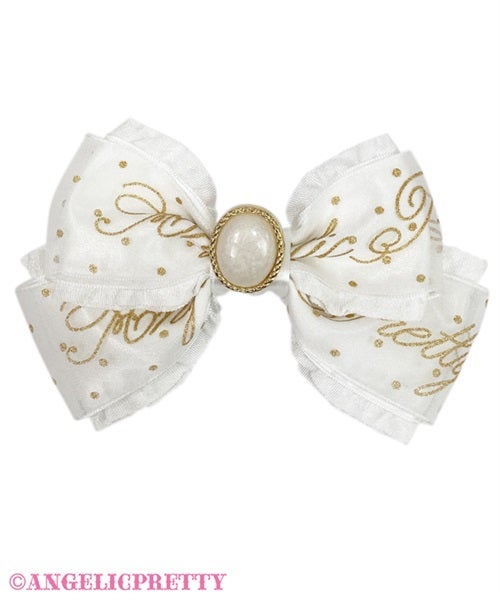 Princess Logo Ribbon Clip Set by Angelic Pretty