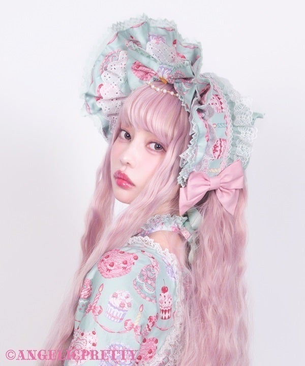 Happy Cakes Half Bonnet by Angelic Pretty