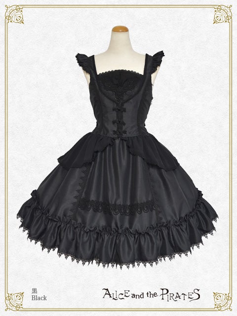 Black Rose Fantasia　ワンピース　カフス　クリップ　アリパイ Black Rose Fantasia ~Flower in the Dark~ JSK by Alice and the Pirates