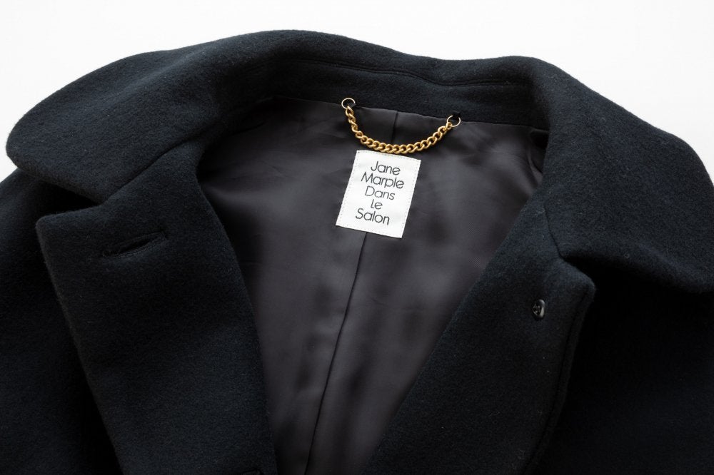 Lamb Melton Round Collar Coat by Jane Marple