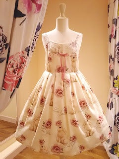は*ん様 ルルゲッタ　Rose RabbitキャミOP Rose Rabbit Camisole OP by Leur Getter