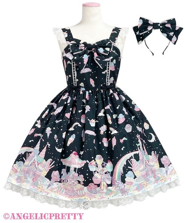 Milky Planet Ribbon JSK Set by Angelic Pretty