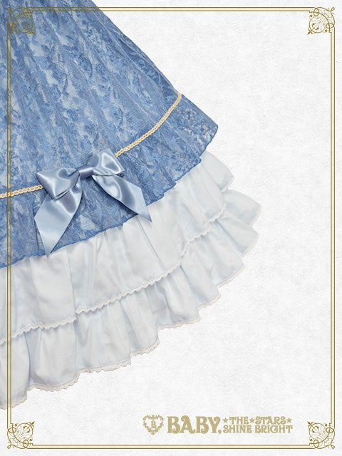 Floral Lace Flocky JSK by Baby, the Stars Shine Bright