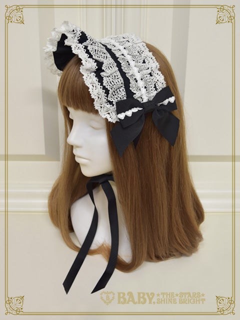 ベイビーザスターズシャインブライト☆Creamy Ribbonヘッドドレス Creamy Ribbon Headdress by Baby, the Stars Shine Bright