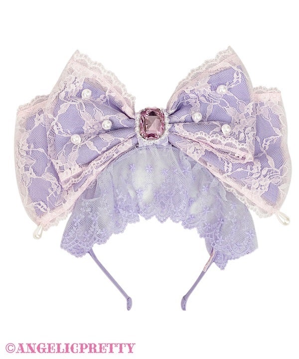 Sweet Actress Head Bow by Angelic Pretty