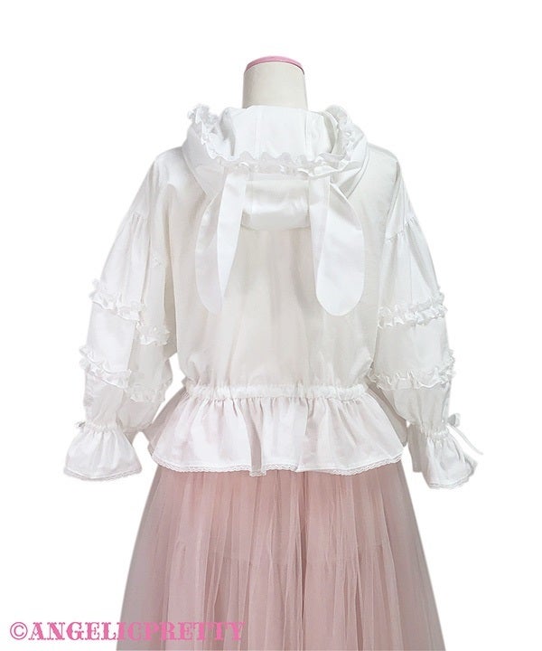 Classic Frill Hooded Blouse by Angelic Pretty