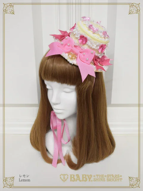 BABY ミニハット Cutie ♡ Whipped Cream Parfait Mini Hat by Baby, the Stars Shine