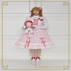 Strawberry Amigurumi Babydoll JSK & Headdress Set (PARCO exclusive